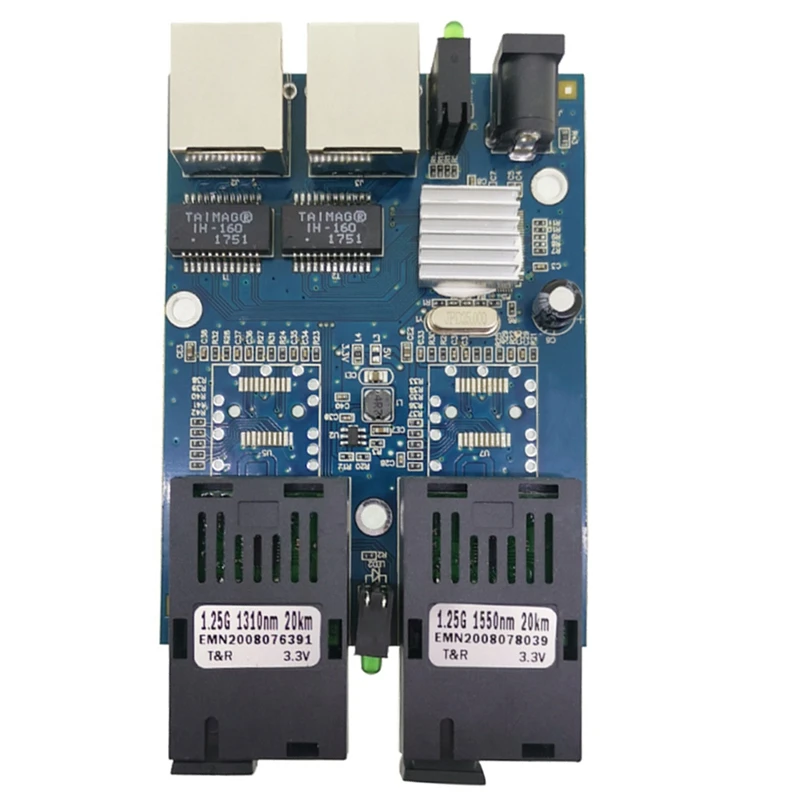 

Новый волоконный коммутатор 2G2E Gigabit 1000M Ethernet, волоконный коммутатор 2RJ45 UTP 2 SC 1,25G Волоконно-оптический медиа-конвертер с вилкой Стандарта США