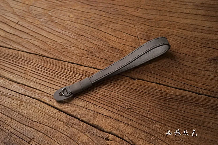 Mr. stone ручной работы из натуральной кожи ремешок для камеры - Цвет: Deep gray