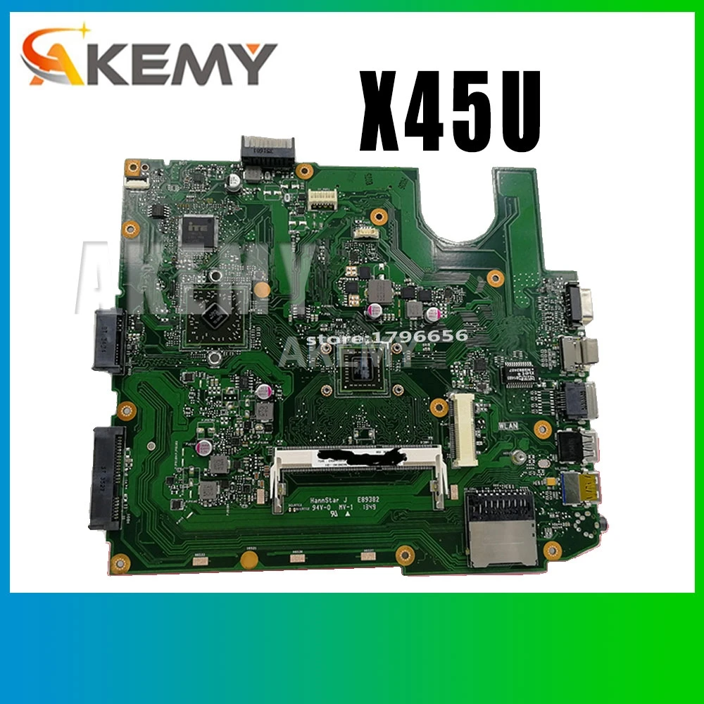 

original for ASUS A45U K45U X45U motherboard mainboard With REV 2.2 60-NAOMB1401-D01 60-NAOMB1502-B01 100% Tested Working