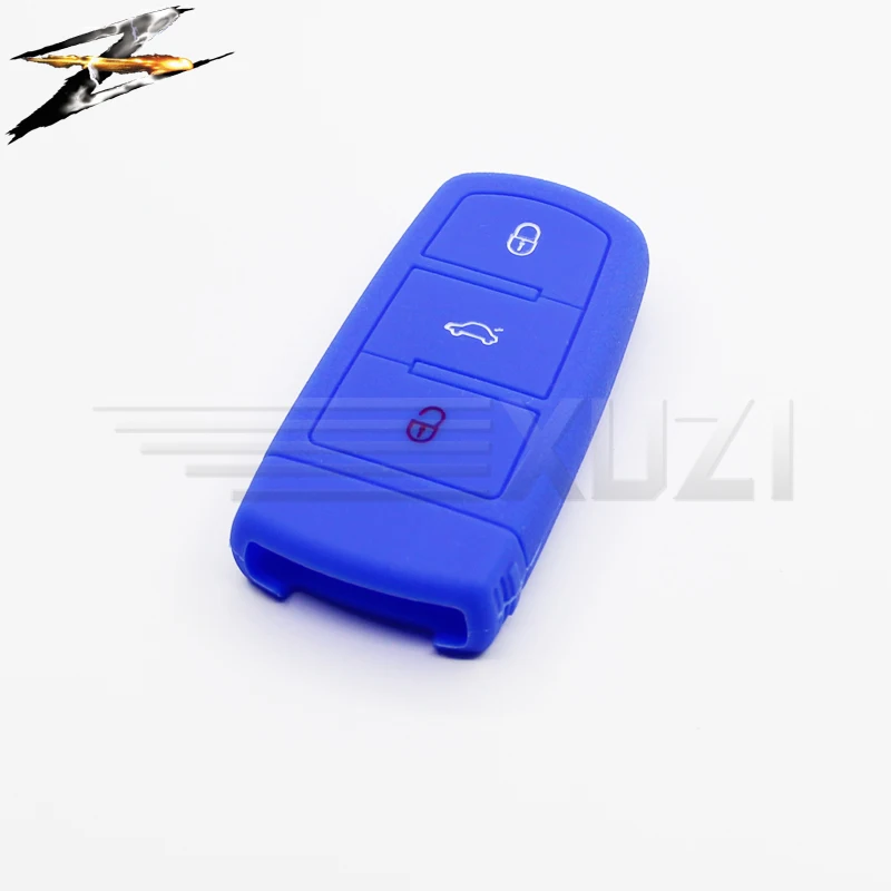 Силиконовый чехол для ключей от машины Volkswagen VW Passat CC B6 B7 B7L R36 Maogotan B5 3C|Футляр