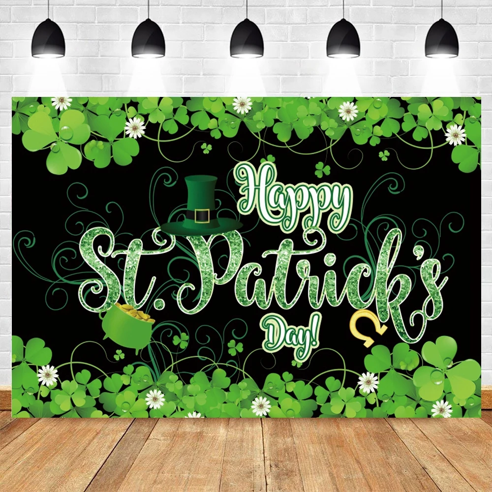 

Фон для детской фотосъемки с изображением дня Св. Патрика