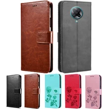 Flip Leather Cover For Xiaomi Poco F2 X3 Pro Case PU Wallet Stand Capa For Pocophone F3 M3 Case Funda Phone Protector Shell Bag
