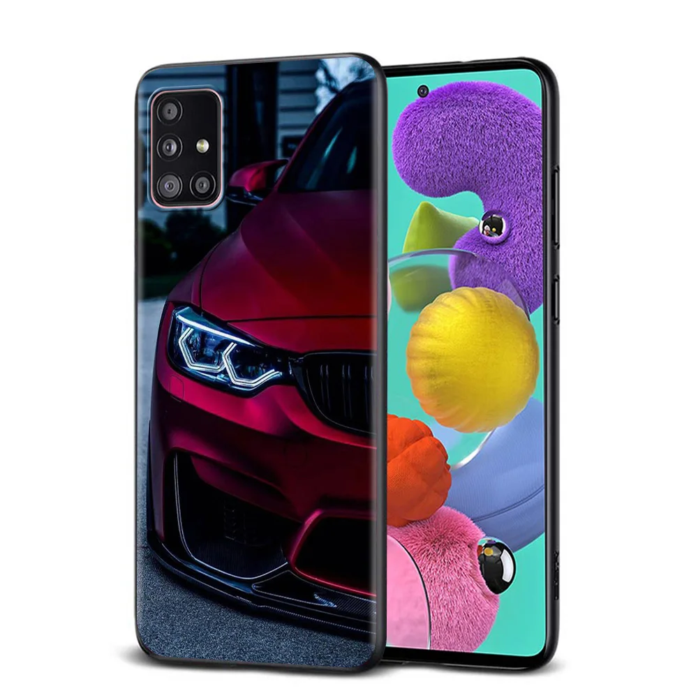 

Case For Samsung A71 A52 A51 A21s A21 Cover for Galaxy A12 A91 A72 A42 A41 A32 A31 Fundas Cool Car TPU Coque