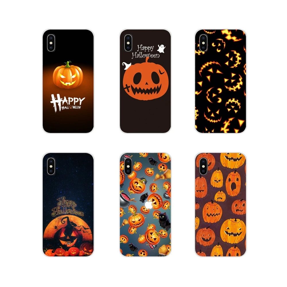 Аксессуары чехлы для телефонов на Хэллоуин страшная Тыква Samsung Galaxy A3 A5 A7 A9 A8 Star A6