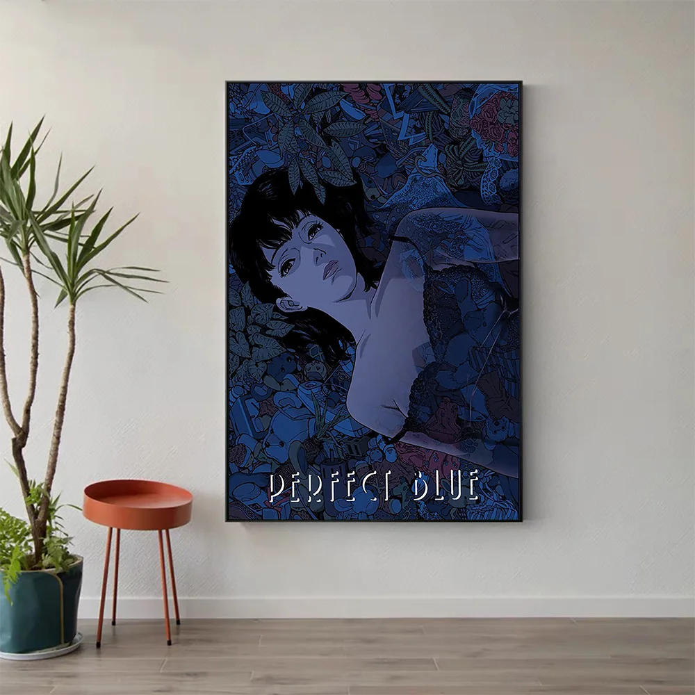 

W519 Silk Fabric Poster Wall Art Decor PERFECT BLUE Classic Movie Trend Fashion Decoration Bright Gift