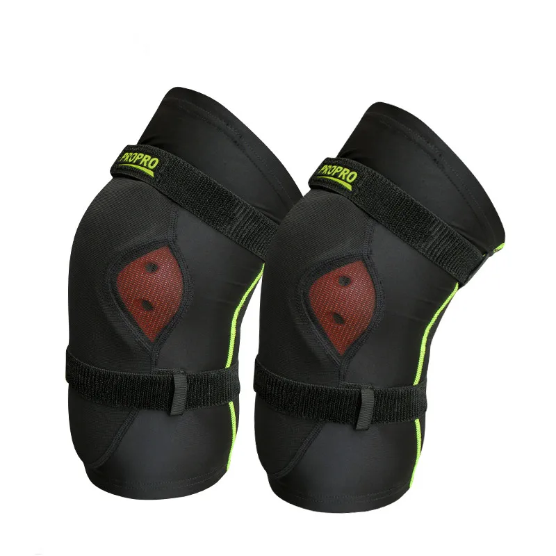 Soft Scooter Knee Pads Black Ski KUPRO Fabric Single/Double Board Ice And Snow Longboard For Yout Adults Shin Guards