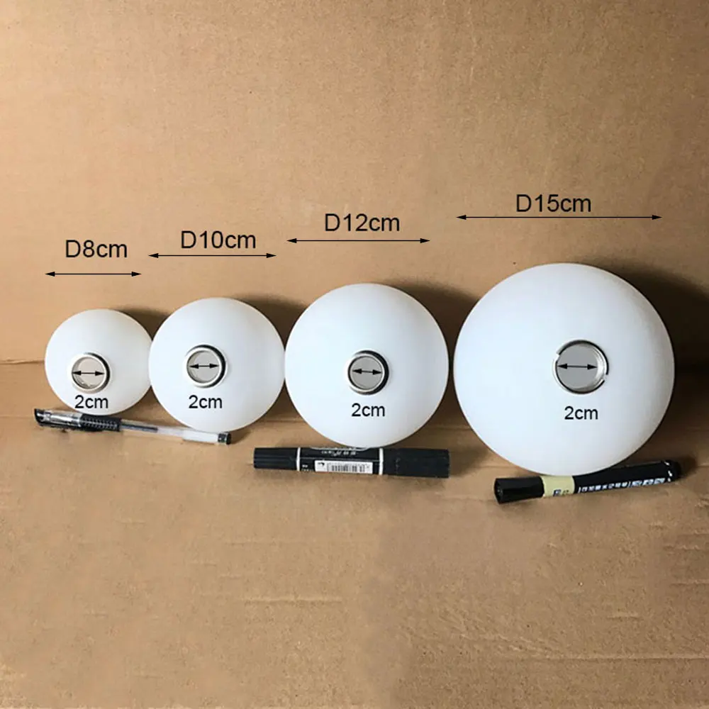 Белый стеклянный затемнитель для лампы G9 матовый аксессуар открывания крепления