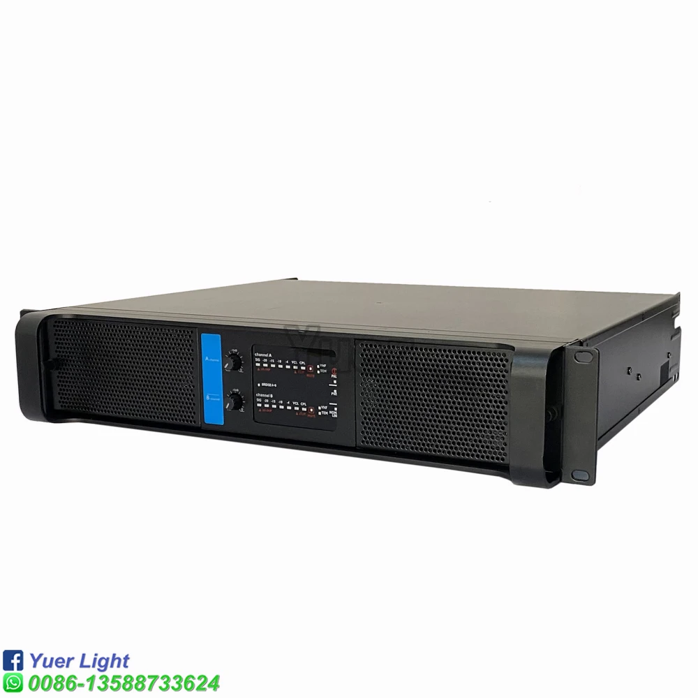 Профессиональный усилитель мощности Motolora Metal trasstor 2 канала FP7000 1450 Вт|Эффект