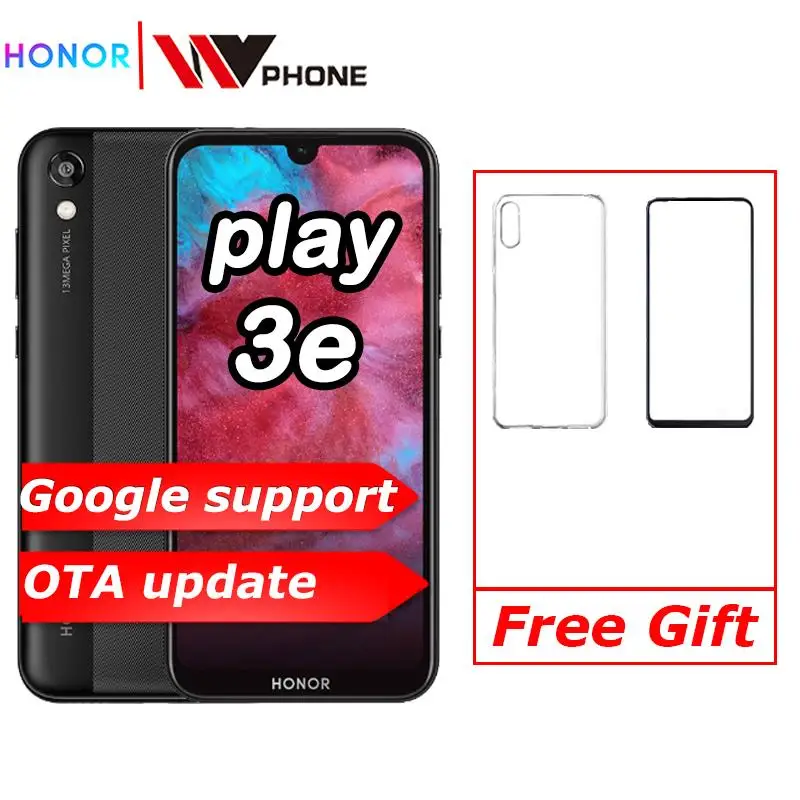 HONOR Play 3e мобильный телефон honor play3e 3020 мАч аккумулятор 5 71 дюймов Восьмиядерный Android