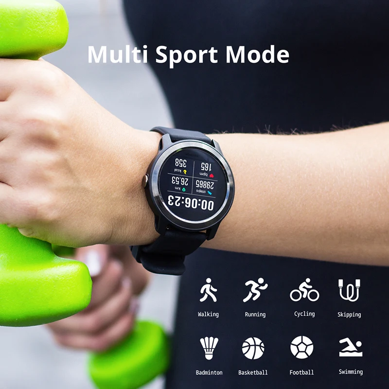 SENBONO S08 Plus IP68 Водонепроницаемые мужские и женские Смарт-часы монитор сердечного
