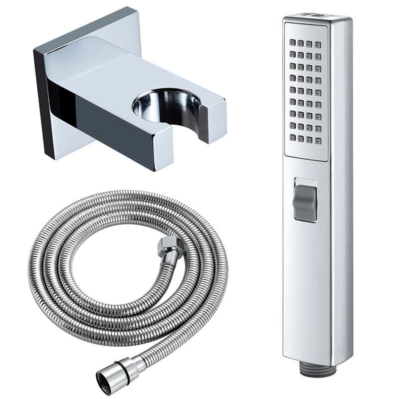 

Bathroom Two-Function Handheld Shower Head Adjustable Wall Holder Handheld Water-Saving Bath Shower