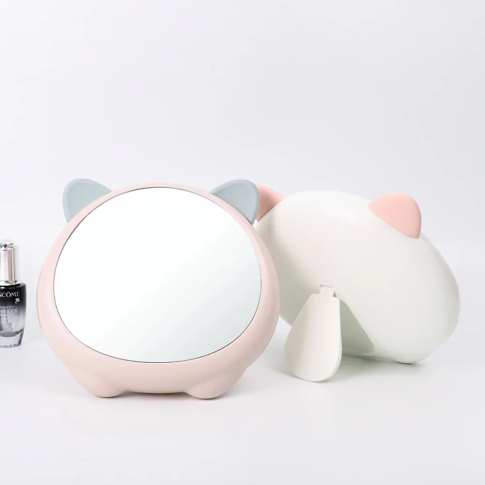 Увеличительное зеркало для макияжа чашки макияж карманное косметическое