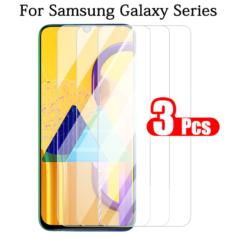 Защитное стекло для Samsung Galaxy M30S m31s m21 m11 m01 a01 a11 a21s a31 a41 3 шт. | Мобильные телефоны и