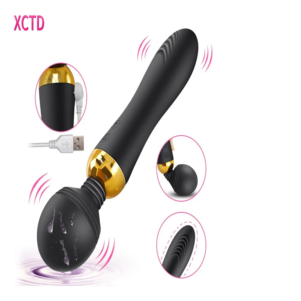 Силиконовый массажер для тела с несколькими режимами вибрации | Красота и