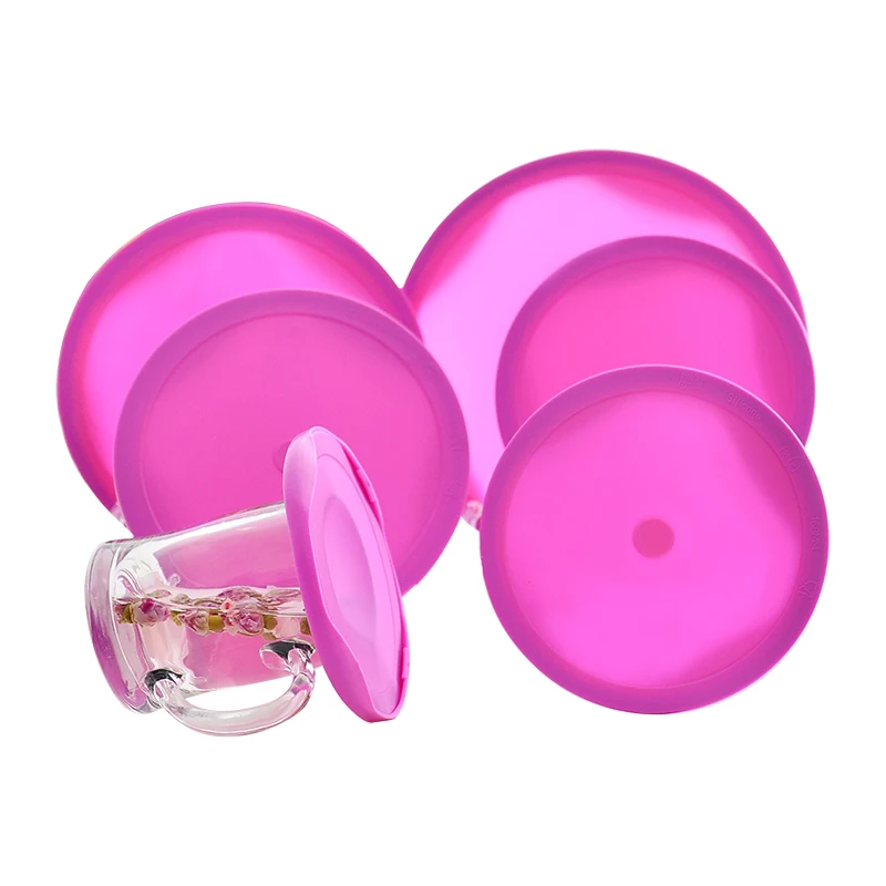 

Multifunctional Double-Sealed Silicone Fresh-Keeping Lid Food Cover Flexible Reusable Lids for Fresh Food Leftovers H88F