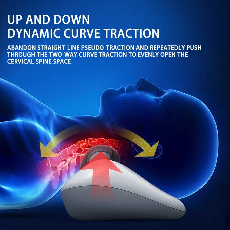 Беспроводная подушка для массажа шейного отдела позвоночника|Массаж Подушка| |