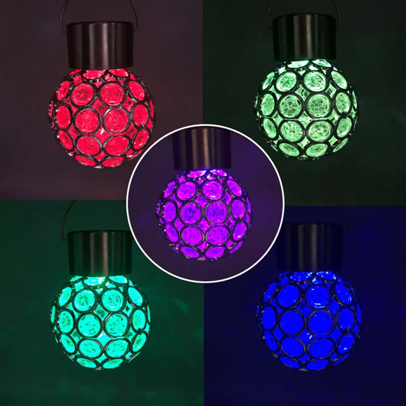 Цветная (RGB) плотной подошве Висит красочный светодиодный Protetor фонари на