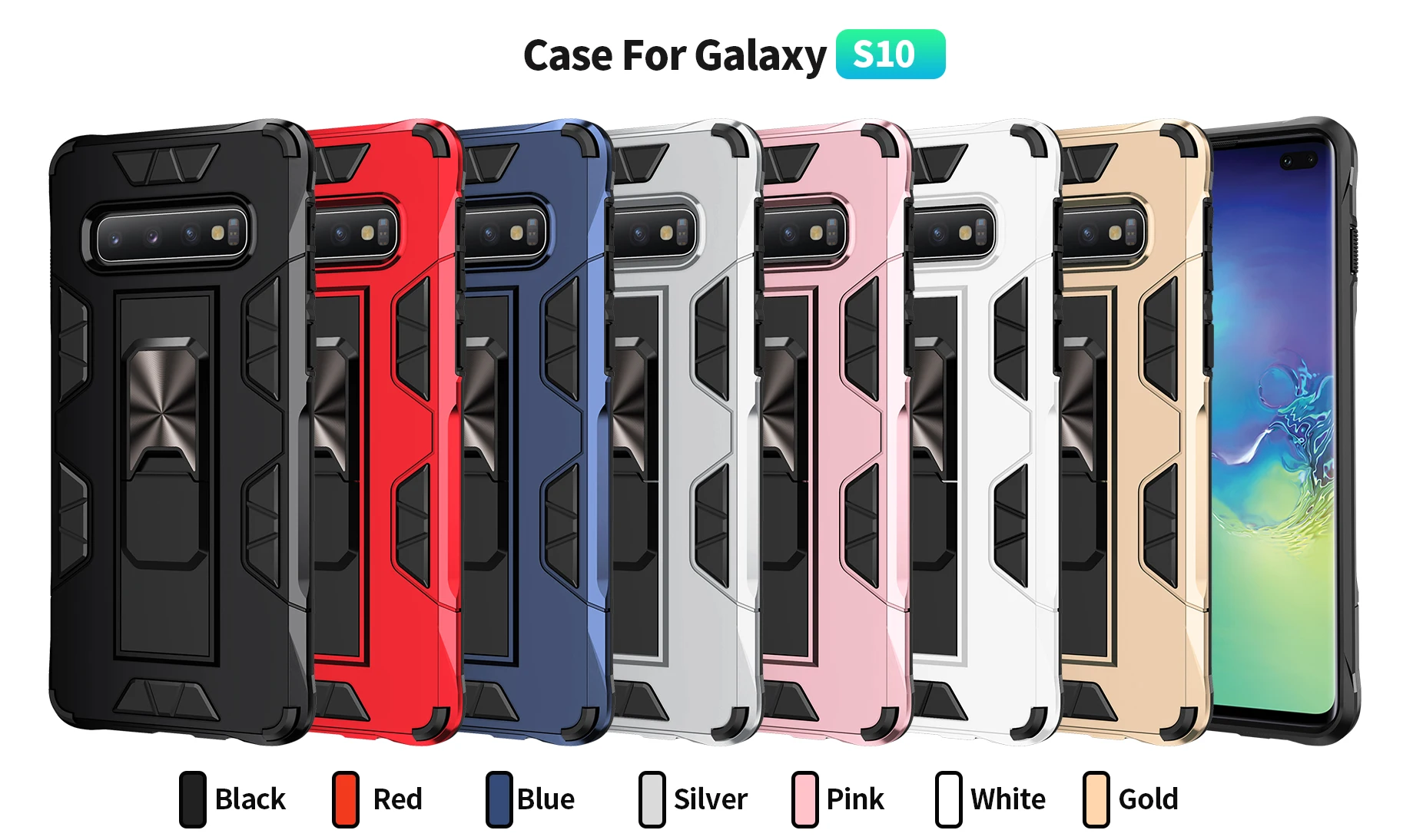 

Magnetic Car Ring Phone Cover For Samsung Galaxy Note 8 9 10 20 S8 S9 S10 S20 Plus Lite Ultra S10E M10 M11 M20 M21 M30S M31 Case