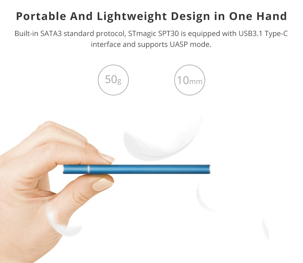 Stmagic Spt30 металлический Портативный SSD USB 3,1 128 ГБ 256 512 1 ТБ 2 ТБ внешний твердотельный накопитель для ноутбука проектор для мобильного телефона