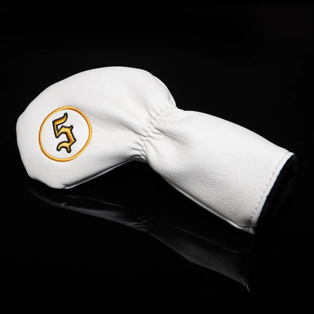Чехлы для волос в стиле гольф клуба чехлы белом кожаном гольфа клиньев 9