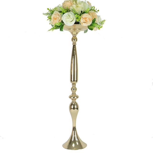 

12pcs)74cm tall)Wedding decoration metal flower vase tall flower stand centerpieces for weddings yudao1356