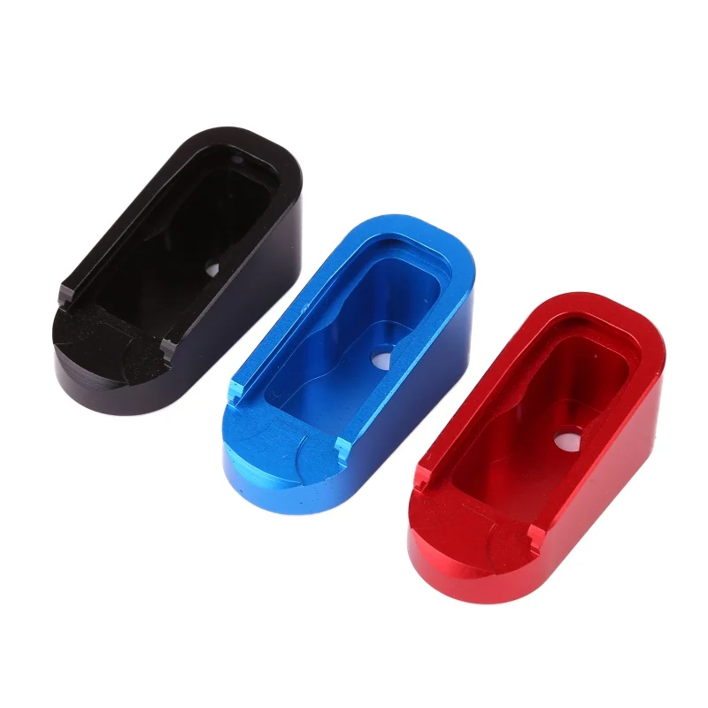 Magazine+1+2 Extension For The Glock 43 Plus 1 Or Plus 2 Machined Magazines Base Pad Extension Glock h2