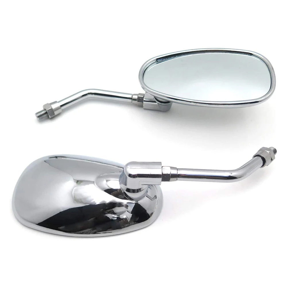 Зеркало заднего вида мотоциклетное универсальное 10 мм для Honda shadow 1100 750 VTX 1300 1800