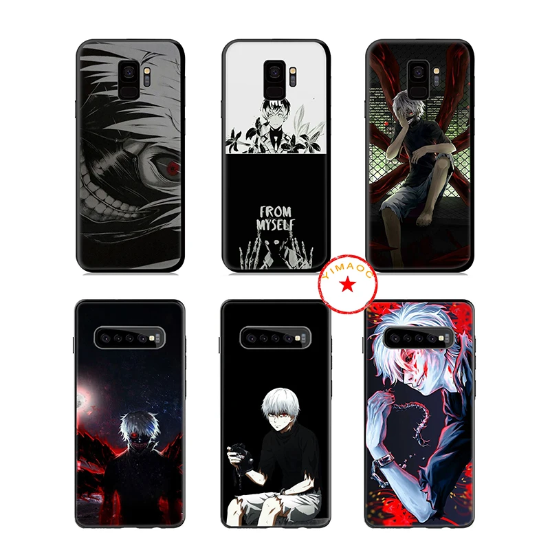Одежда с надписью Tokyo Ghoul Мягкий силиконовый чехол для телефона samsung Galaxy A9 A8 A7 A6