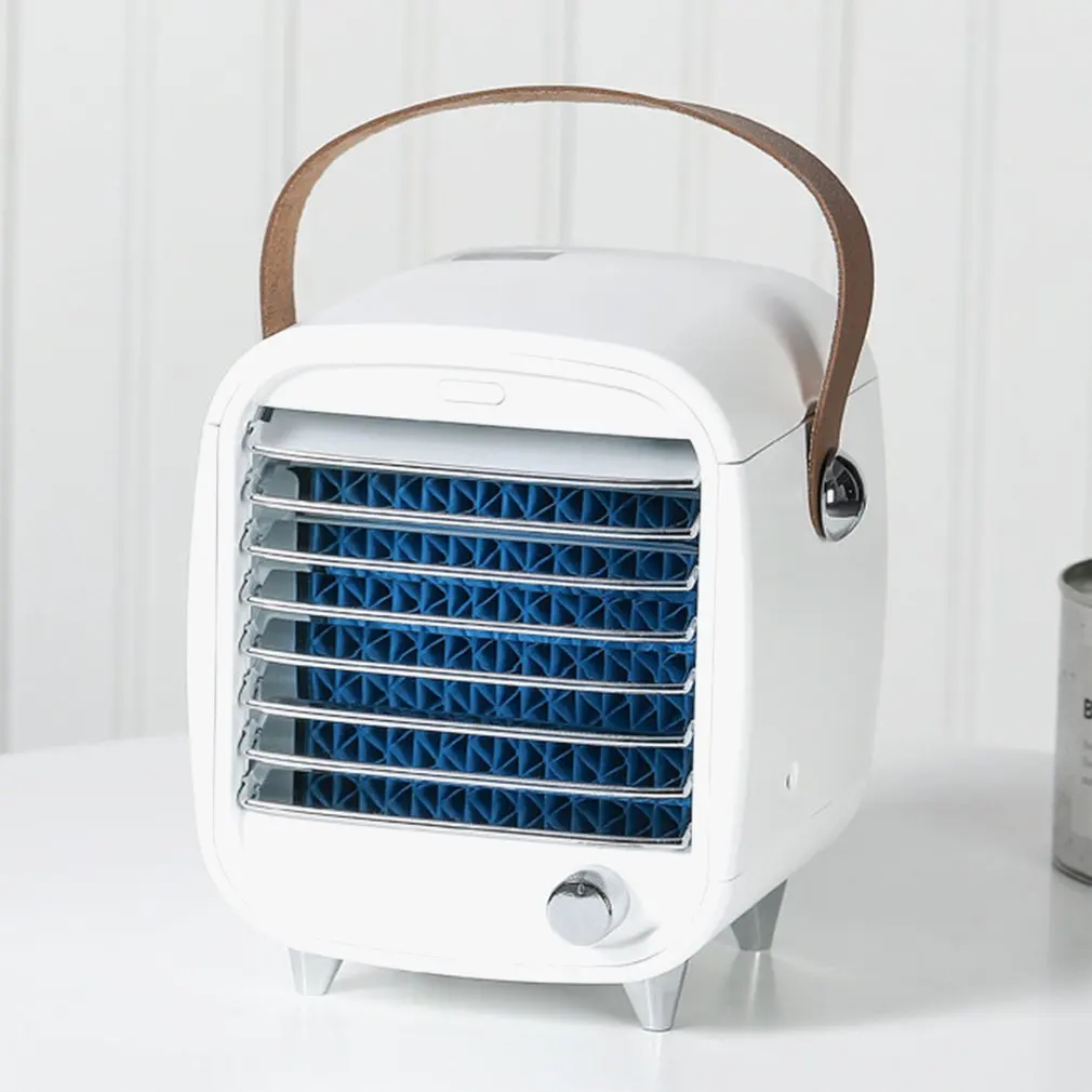 Mini Cooler Usb Rechargeable Portable Small Refrigeration Air Conditioning Fan Night Light Ice Cooling | Инструменты