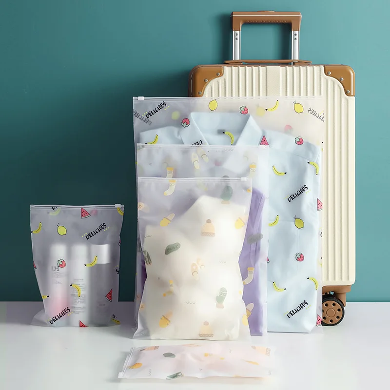 Матовая сумка для хранения косметики дорожные водонепроницаемые вакуумные