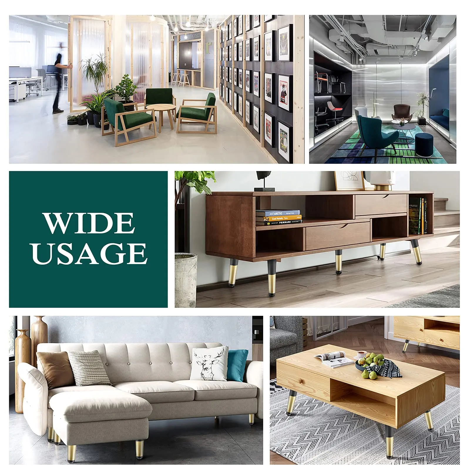 4 шт. конические ножки для мебели 8 дюймов|Мебельные ножки| |