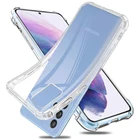 Чехол на телефон для Samsung Galaxy S21 S20 Ultra S8 S9 Plus Note 8 9 10 20 A50 A51 A52 A70 A72 A71 чехлы прозрачный оригинал корпус противоударный