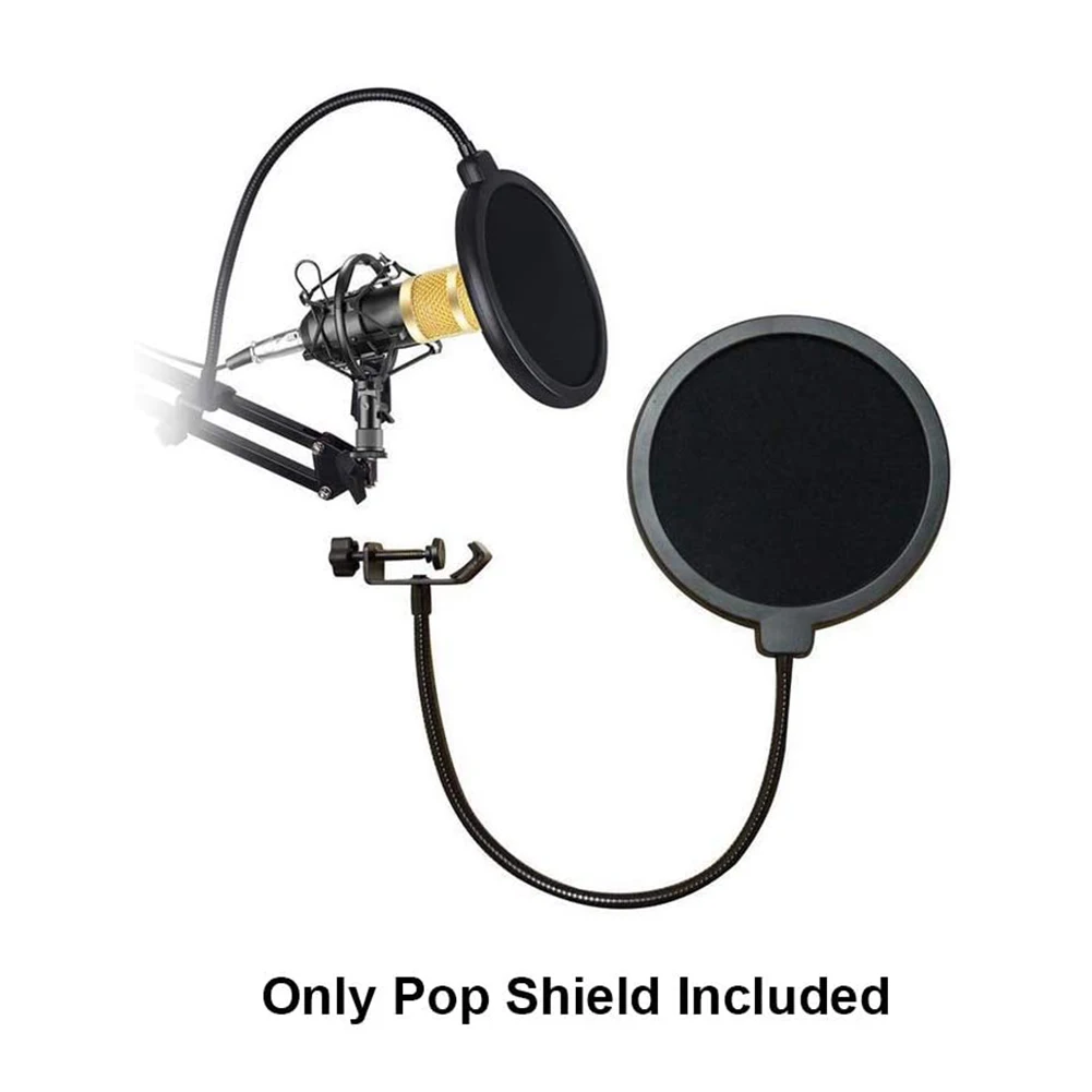 

Windscreen Sponge Microphone Cover Mic Foam Cap Portable Lightweight Musical Elements Mic for Condenser Microphone Replace