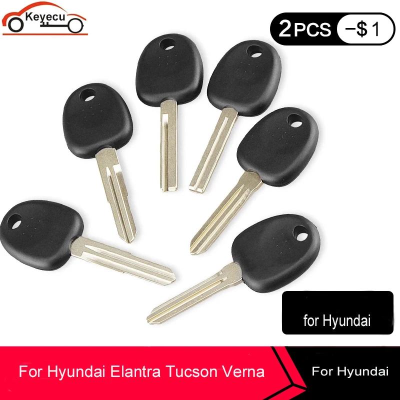 

KEYECU 10 * чехол для автомобильного ключа чехол для Kia K2 прямой для Hyundai акцентная соната Elantra Accent Reina чехол для транспондера дистанционного управления