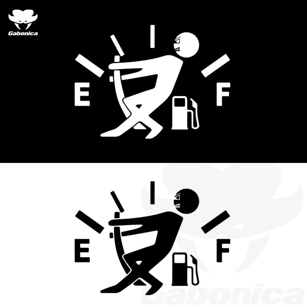 Забавная Автомобильная наклейка с высоким потреблением газа датчиком расхода