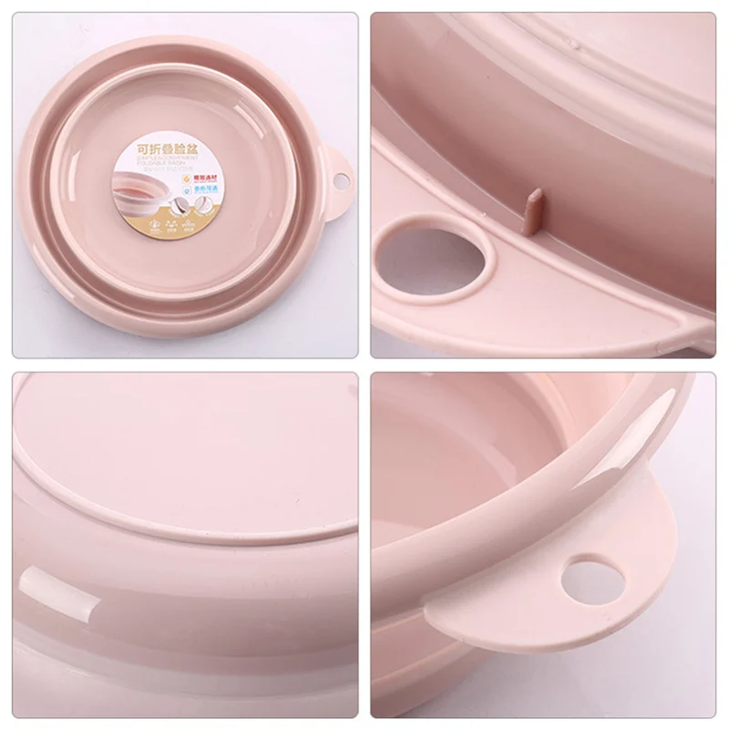2 Sized Multi-use Folding Bucket Portable Foldable Washbasin Outdoor Travel Gadget Camping for Cleaning | Дом и сад