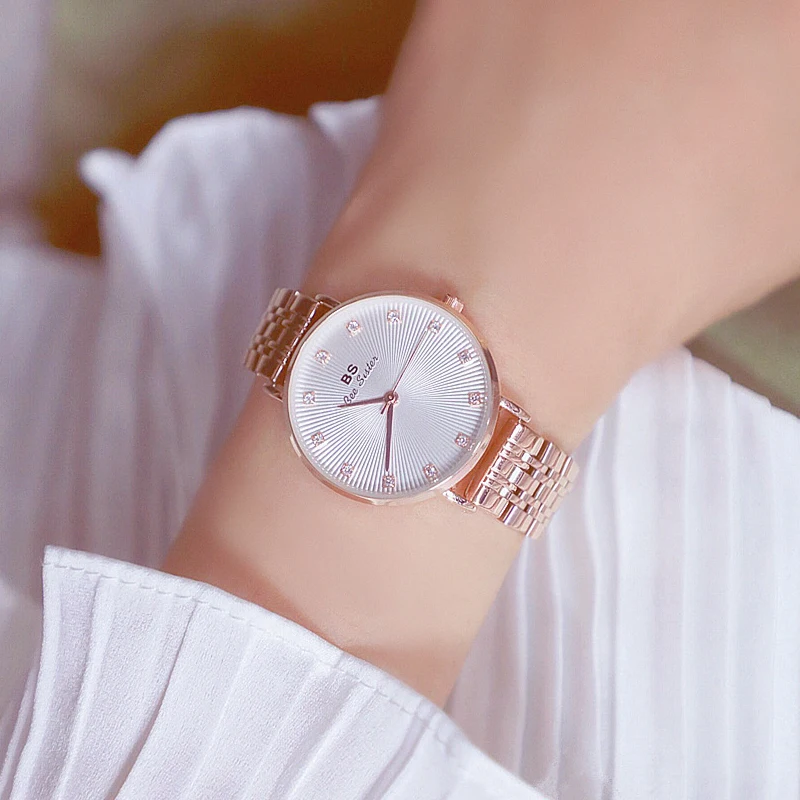 Роскошные Брендовые женские часы с розовым золотом новинка 2019 ультратонкие