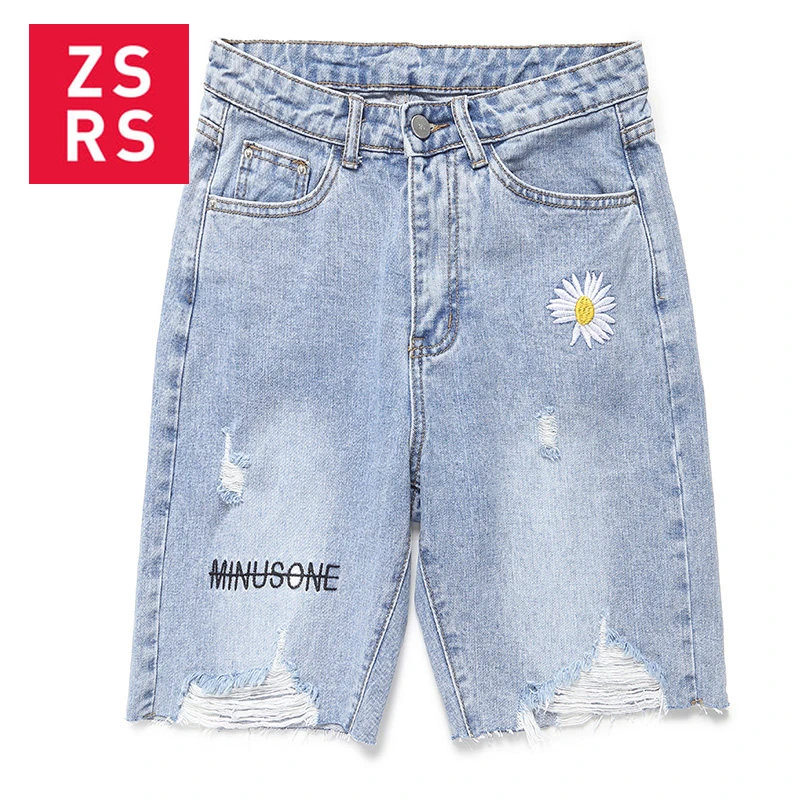 

Zsrs New 2020 Summer High Waist Denim Shorts Women Mini Denim Short Feminino Casual Jean Black Shorts Vintage Plus Size