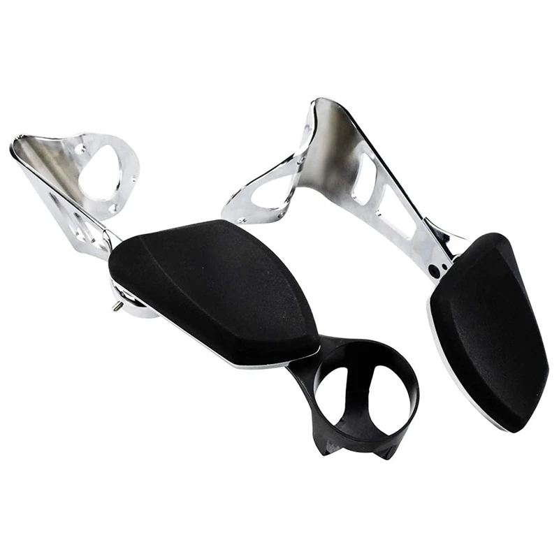 

Motorcycle Rear Passenger Armrests Black with Drink Cup Holder for Touring Electra Road Glide Ultra Tri Glides 2014-2019