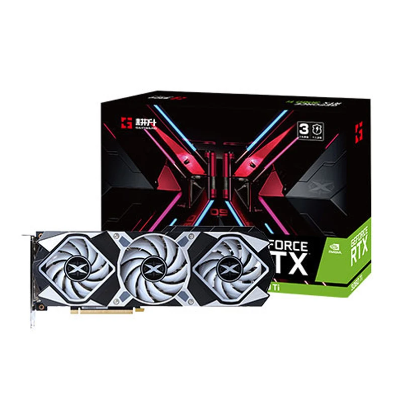 

Видеокарта GAINWARD GeForce RTX 3060 Ti Glare OCG LHR 8G игровая графическая карта 1740 МГц GDDR6 256Bit NVIDIA RTX3060Ti видеокарта