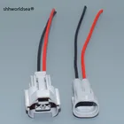 Shhworldsea 2Pin way Nippon Denso, верхний слот, гнездовой разъем для топливной форсунки 6189-0060, гнездовой разъем, комплект для нового EFI чехол