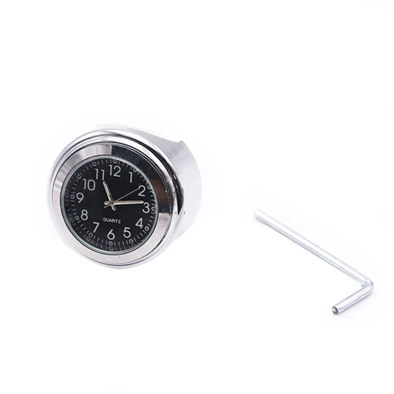 Кварцевые часы с креплением на руль мотоцикла пыленепроницаемые кварцевые из