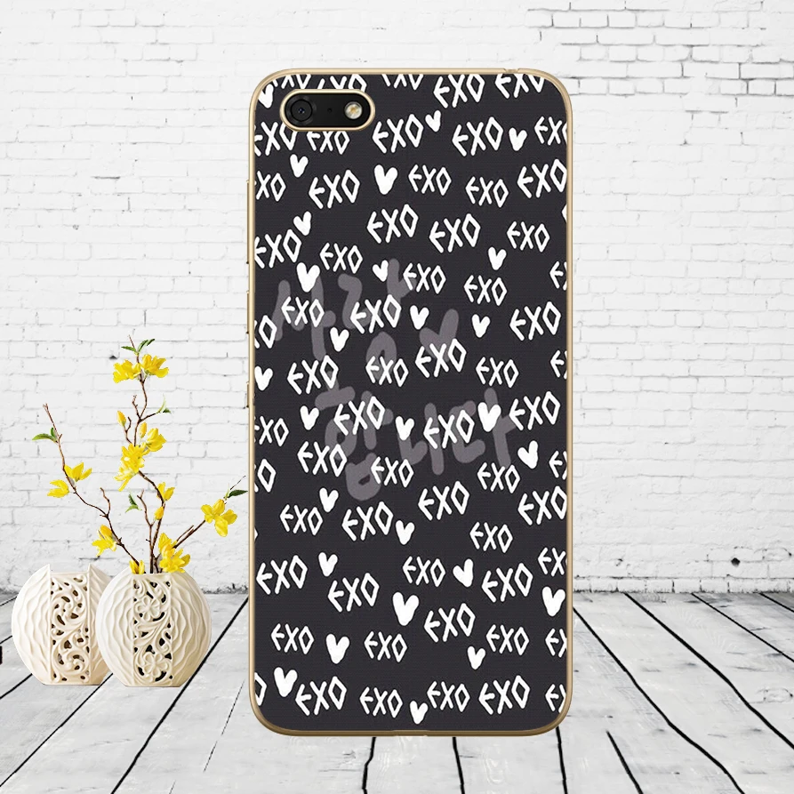 132DD Kpop exo Lucky one Мягкий силиконовый чехол для huawei honor 9 10 Lite 7A 5,45 7a pro 7c 5,7 дюймов 7x 8x чехол - Цвет: 10