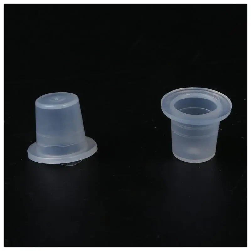 

500 Pcs 8mm Small Tattoo Ink Cups Caps for Needle Tip Grip Power Supply Sm