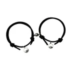 1 пара, магнитный браслет с надписью Happy Words