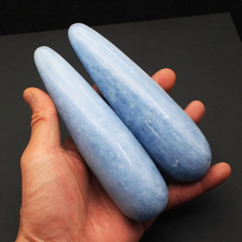 Массажная палочка Celestite кварцевые драгоценные камни натуральные Минеральные