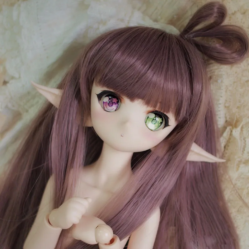 Новый стиль парик 1/3 1/4 1/6 1/8 Bjd высокотемпературные прямые волосы MSD SD Yosd для