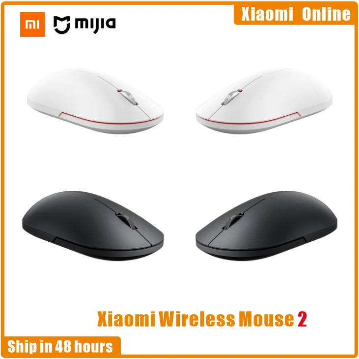 Оригинальная 2020 беспроводная мышь Xiaomi Mi портативные игровые мыши 1000 точек/дюйм 2 4