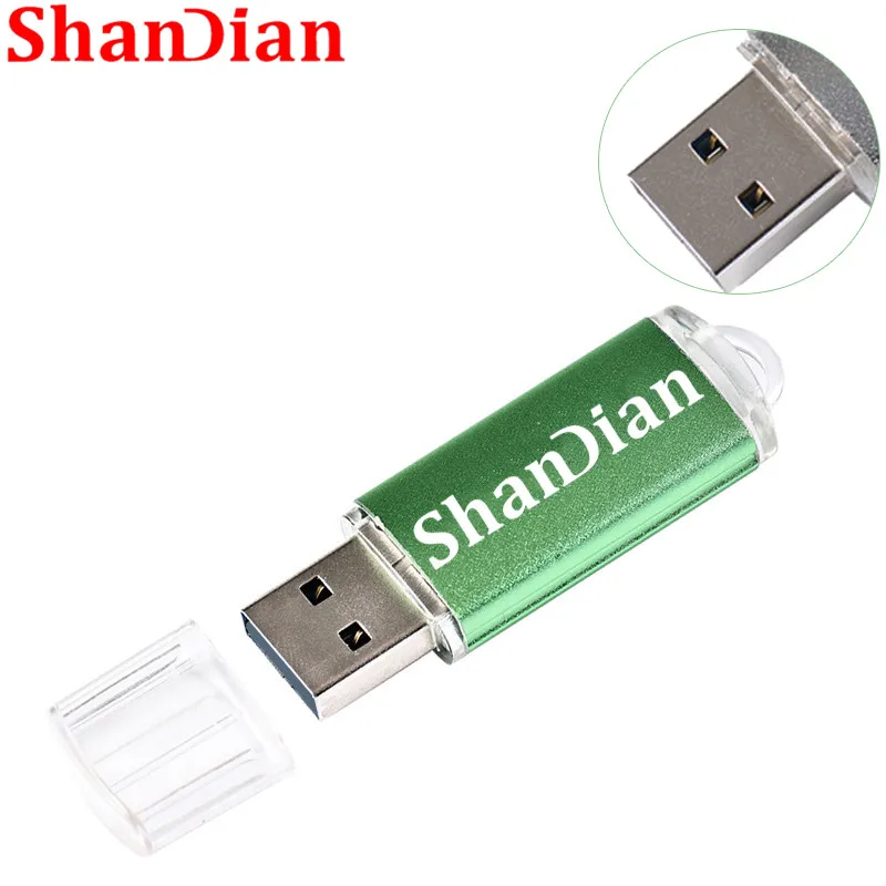 SHANDIAN мини флеш накопитель 4 ГБ 8 16 32 64 128 ГБ|USB флэш-накопители| |