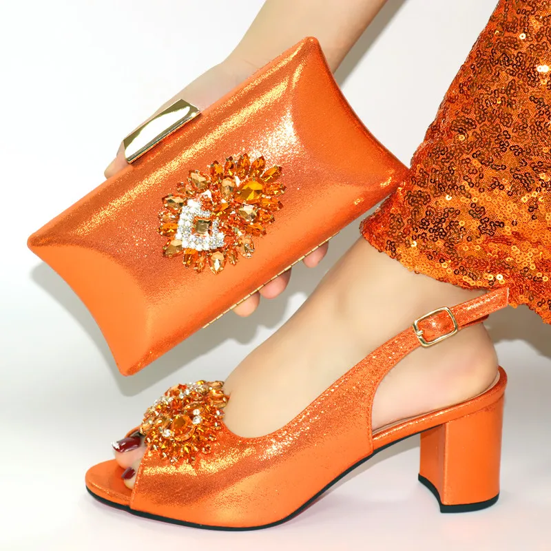 Doershow итальянские туфли и сумки подходящие к обуви с сумкой набор украшенных